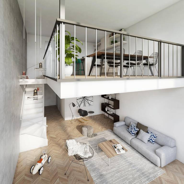 Small Apartment Two Levels: Maximizing Space and Style